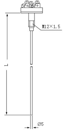 煙道、風(fēng)道熱電偶熱電偶感溫元件