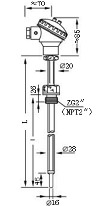 煙道、風(fēng)道熱電偶